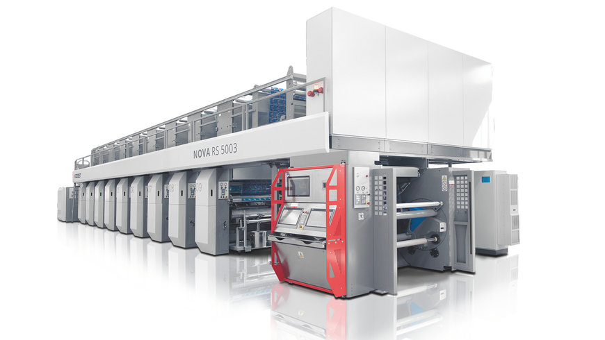 BOBST lanza NOVA RS 5003, una nueva impresora de huecograbado que entrega un rendimiento económico y sostenible en la producción de envases flexibles